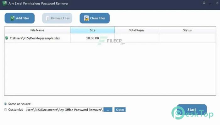 تحميل برنامج Any Excel Permissions Password Remover 9.9.8 برابط مباشر