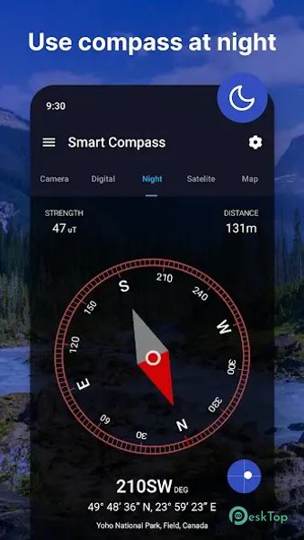 Compass app - Accurate Compass 3.1.3 APK MOD Tam Ücretsiz İndir