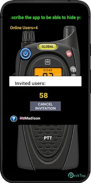 Online Walkie Talkie Pro PTT 906.5 APK MOD تحميل مجاني كامل