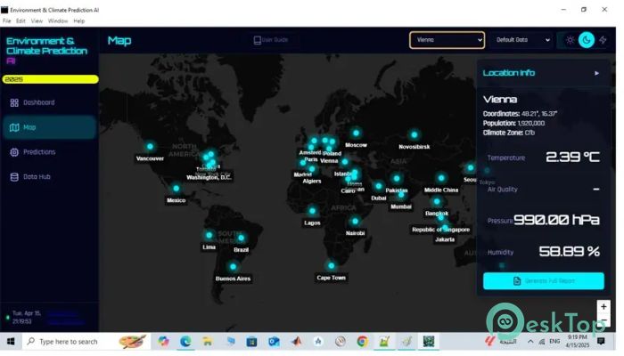 تحميل برنامج Environment & Climate Prediction AI 1.0.0 برابط مباشر