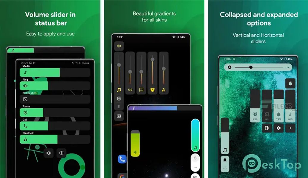 Ultra Volume Control Styles 3.8.7 APK MOD Tam Ücretsiz İndir