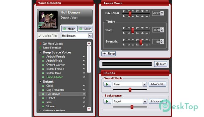 Download Screaming Bee MorphVOX Pro 4.4.85 Build 18221 Free Full Activated