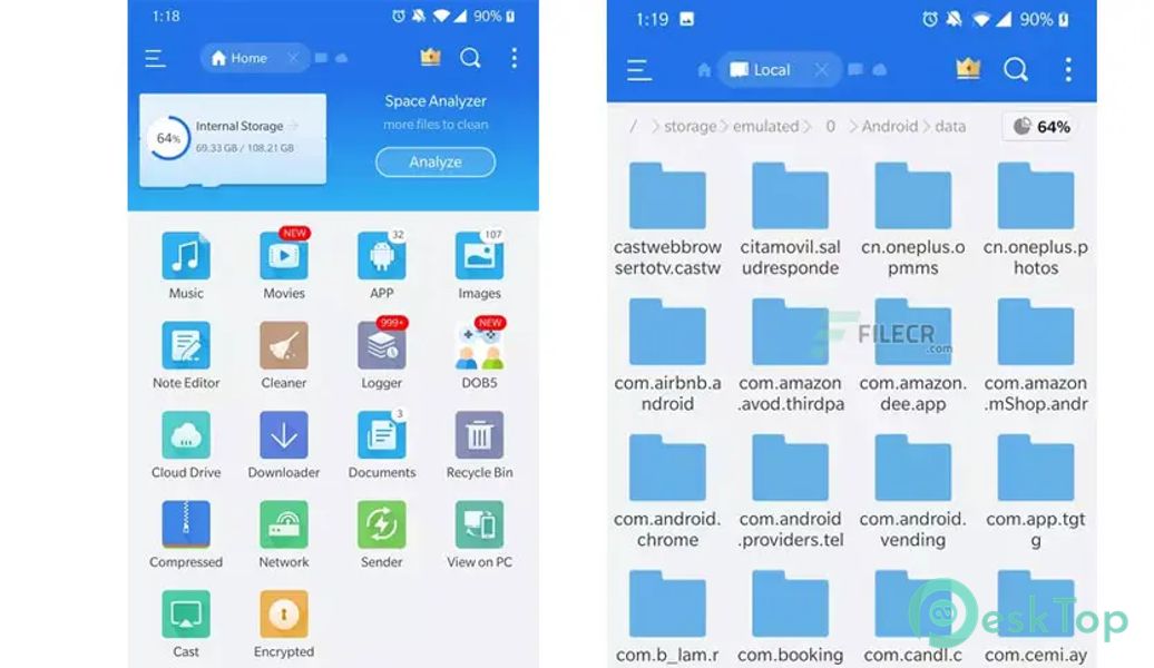 ES File Explorer File Manager 4.5.2.61 APK MOD 完整免费下载