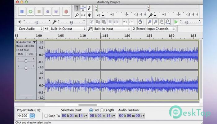 Скачать Audacity 3.7.1 бесплатно для Mac