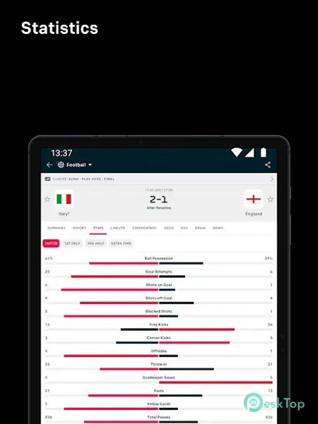 Flashscore live scores & news 5.20.3 APK MOD Tam Ücretsiz İndir