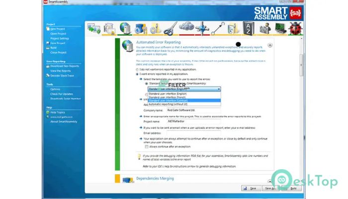 Скачать Red Gate SmartAssembly 8.2.0.5183 полная версия активирована бесплатно