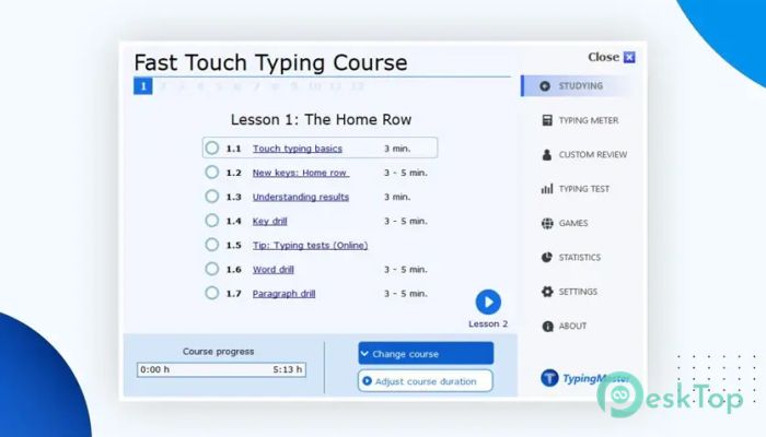 TypingMaster 11.0.882 Tam Sürüm Aktif Edilmiş Ücretsiz İndir