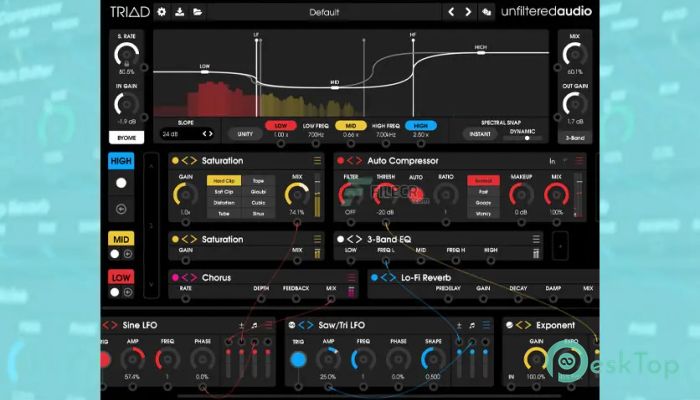 Unfiltered Audio TRIAD v1.3.3 完全アクティベート版を無料でダウンロード