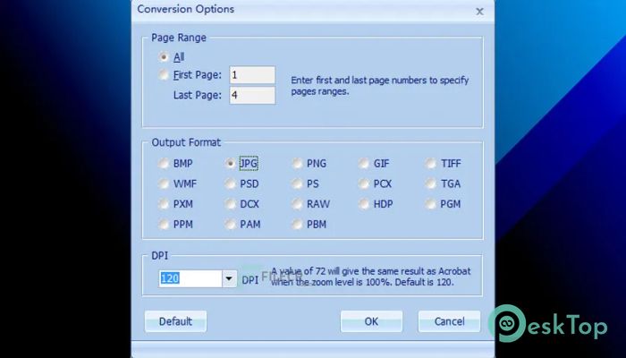 PDF To JPEG Pro  4.40 Tam Sürüm Aktif Edilmiş Ücretsiz İndir