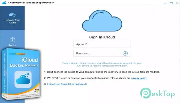 Download Coolmuster iCloud Backup Recovery 1.4.10 Free Full Activated