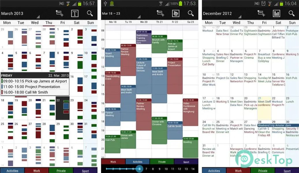 Business Calendar Pro v1.6.0.7 APK MOD Tam Ücretsiz İndir