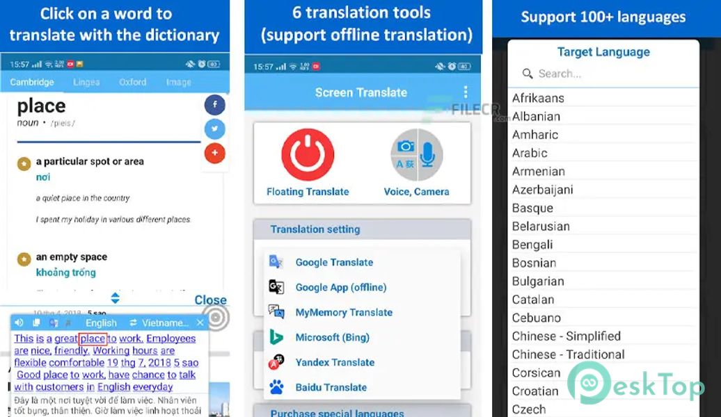 Télécharger Translate On Screen 1.164 APK MOD Gratuitement et Complet