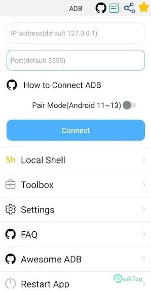ADB Shell - Debug Toolbox 3.9.5 APK MOD تحميل مجاني كامل