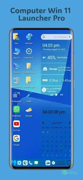 Computer Launcher Pro win 11 5.0 APK MOD Tam Ücretsiz İndir