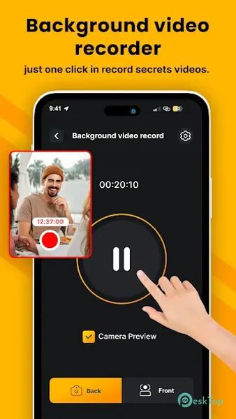 Hidden Eye - Screen Recording 1.21 APK MOD تحميل مجاني كامل