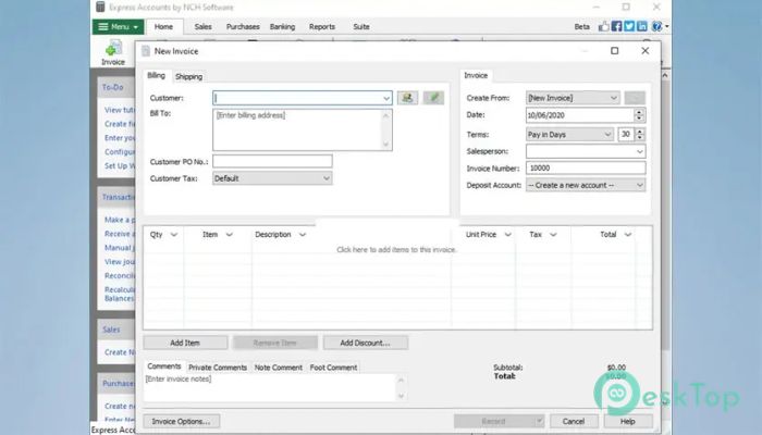 Descargar NCH Express Accounts Free 1.0 Completo Activado Gratis