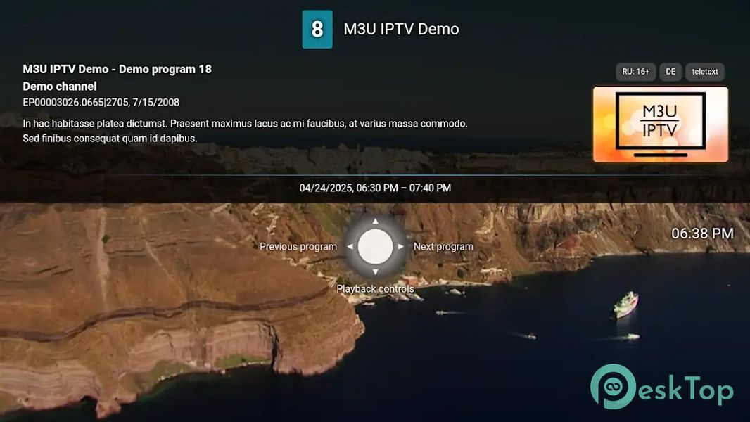 M3U IPTV 3.0.6.2 APK MOD Unlocked (Full) Free Download