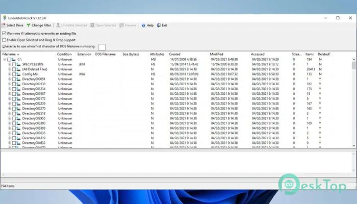 تحميل برنامج UndeleteOnClick 1.0 برابط مباشر