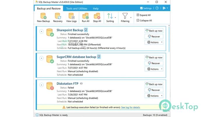 Download SQL Backup Master 6.1.586 Free Full Activated