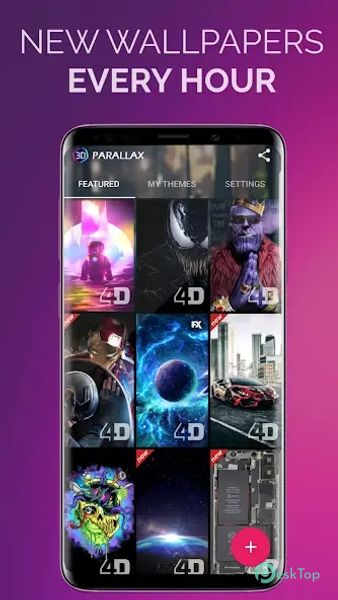 Télécharger 4D Parallax Wallpaper 3D HD 4K 3.0.49 APK MOD Gratuitement et Complet