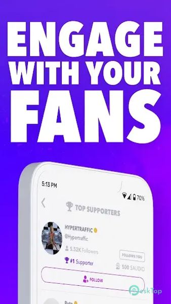 Audius Music 1.1.490 APK MOD تحميل مجاني كامل