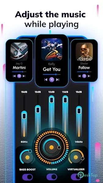 Equalizer Sound & Bass Booster 34d APK MOD تحميل مجاني كامل