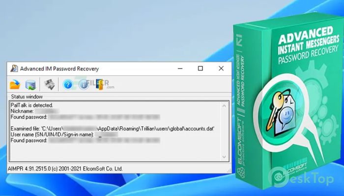Download Elcomsoft Advanced Instant Messengers Password Recovery  4.91.2515 Free Full Activated