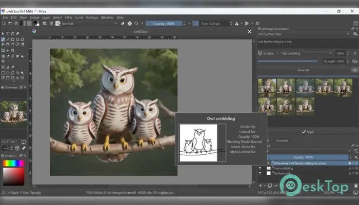 Krita AI Diffusion  1.38.0 Tam Sürüm Aktif Edilmiş Ücretsiz İndir