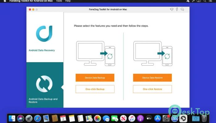 Скачать FoneDog Toolkit for Android 2.1.18 бесплатно для Mac