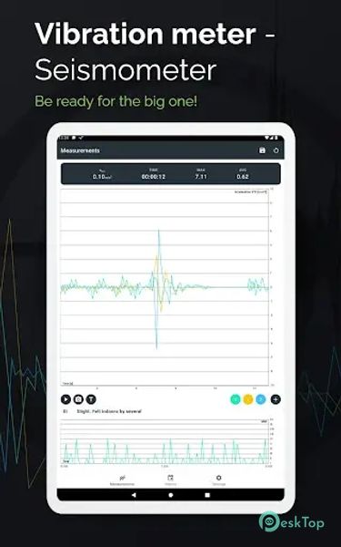 Vibration meter - Seismometer 3.45 APK MOD Unlocked (Full) Free Download