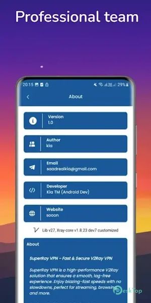 SuperRay VPN fast & v2ray 1.8 APK MOD Descarga gratuita completa