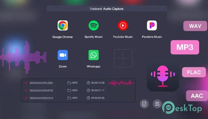 Скачать Viwizard Audio Capture 2.1.0.14 полная версия активирована бесплатно