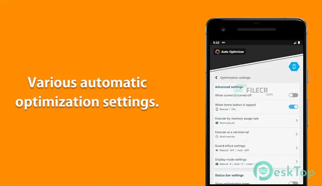 Auto Optimizer 2.0.1.7 APK MOD Tam Ücretsiz İndir