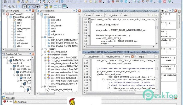 CodeVisionAVR Advanced 3.14 Tam Sürüm Aktif Edilmiş Ücretsiz İndir