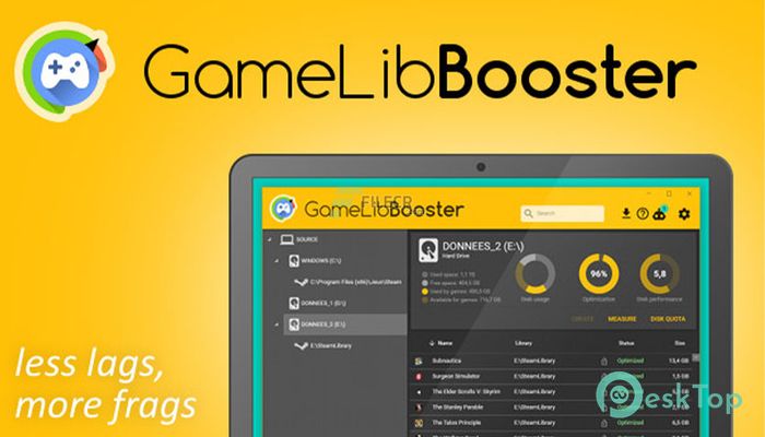  تحميل برنامج GameLibBooster 1.5.3 برابط مباشر