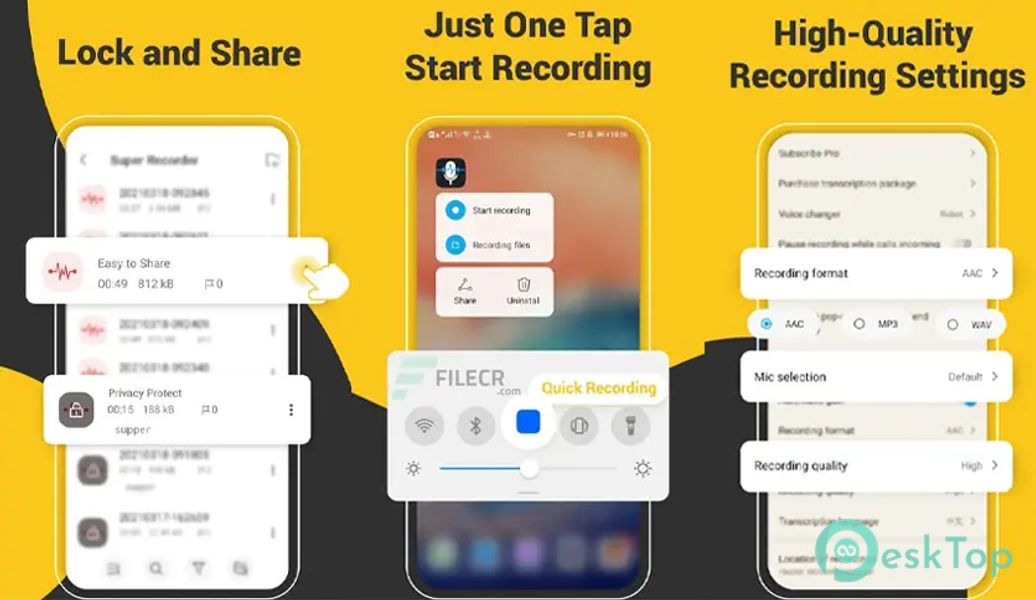Voice Recorder – Free Audio Recorder + Sound Recording