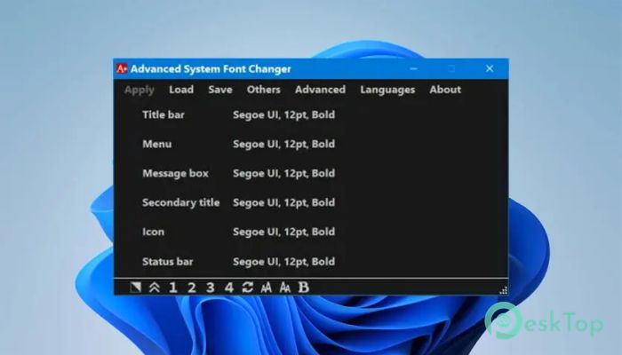 تحميل برنامج WinTools Advanced System Font Changer  2.2.1.23 برابط مباشر
