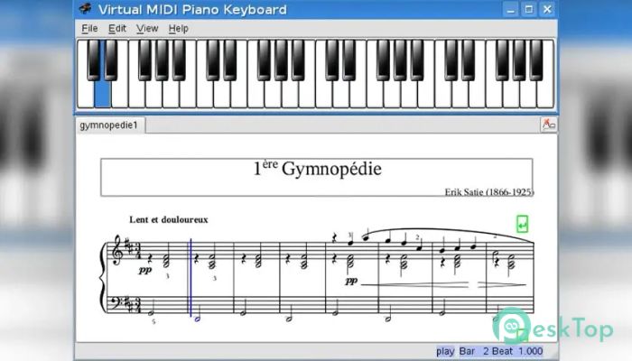 Descargar Virtual MIDI Piano Keyboard (VMPK) 0.9.0 Completo Activado Gratis