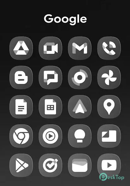 OneGlass 8 - Icon Pack 1.3.3 APK MOD Unlocked (Full) Free Download
