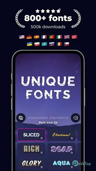 Add Text & Story Font - Fontly