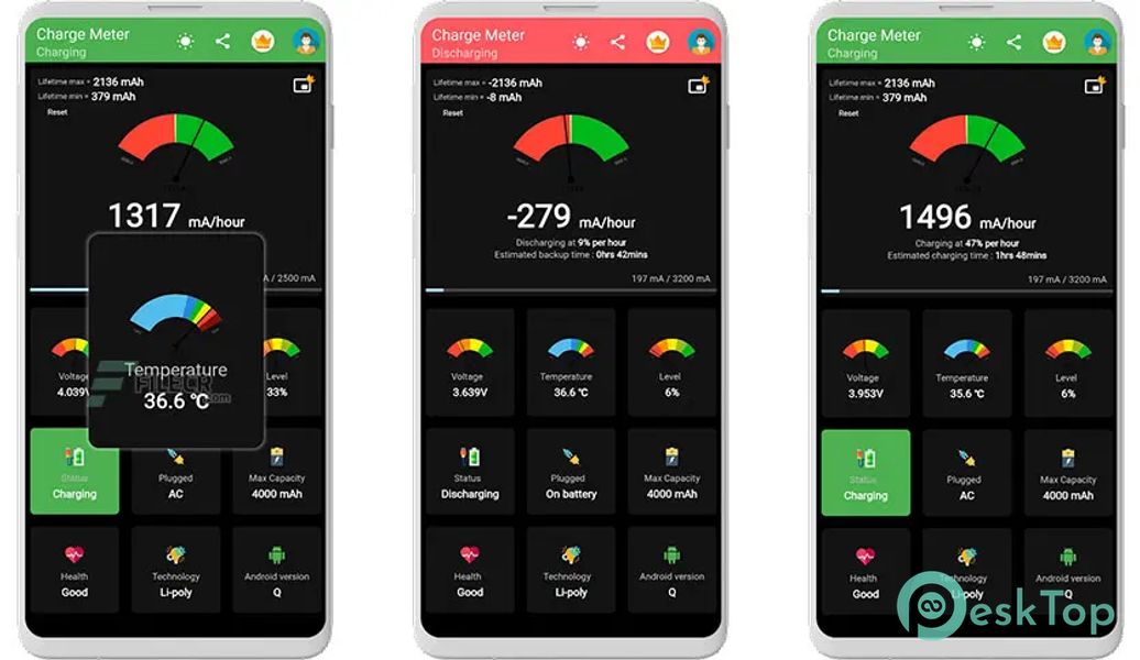 Charge Meter 2.9.5 APK MOD تحميل مجاني كامل