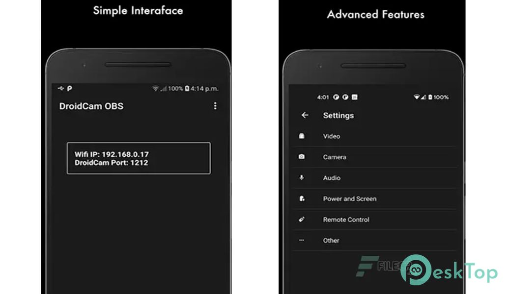 DroidCam OBS 8.1 APK MOD Unlocked (Full) Free Download
