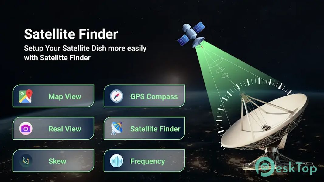SatFinder Dish Pointer:Tracker