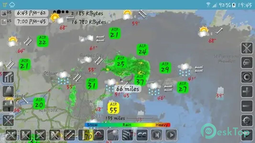 eMap HDF - Weather & Earthquake 2.3.2 APK MOD Unlocked (Full) Free Download