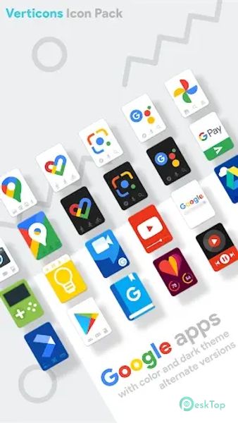 Verticons Icon Pack 2.5.1 APK MOD Unlocked (Full) Free Download