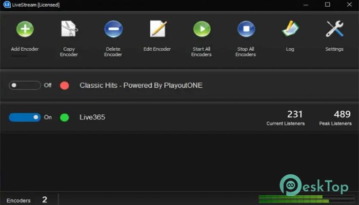 Descargar PlayoutONE LiveStream Encoder 5.1 Completo Activado Gratis