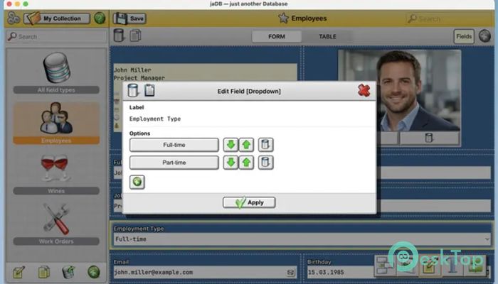 Digital Echo jaDB 7.0.0 मुफ्त पूर्ण सक्रिय डाउनलोड