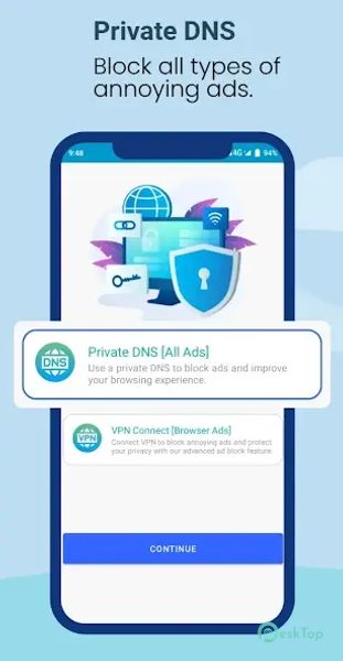 Ad Blocker DNS - AdBlock VPN 1.0.15 APK MOD मुफ्त पूर्ण डाउनलोड