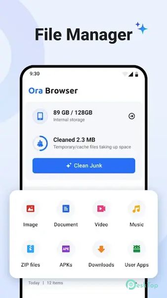 Ora Browser AI - File Manager 1.2.0 APK MOD Descarga gratuita completa