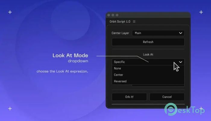 Descargar Aescripts - Orbit Script 1.0.0 Completo Activado Gratis